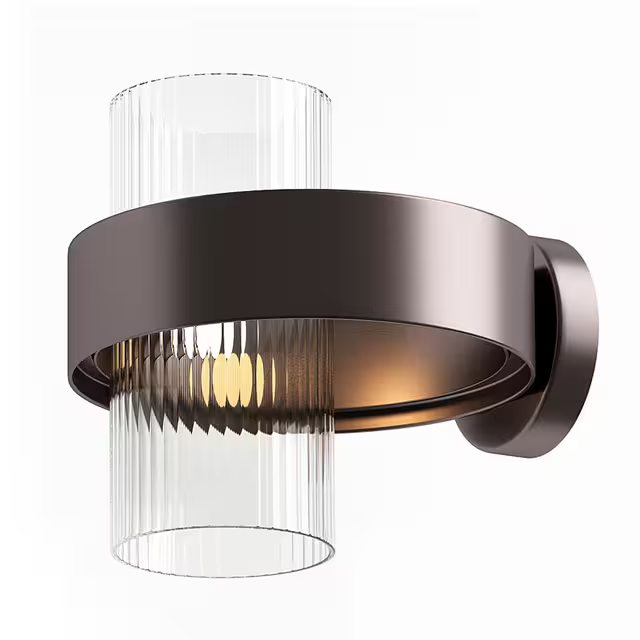 Armonia Wall Light Black Copper