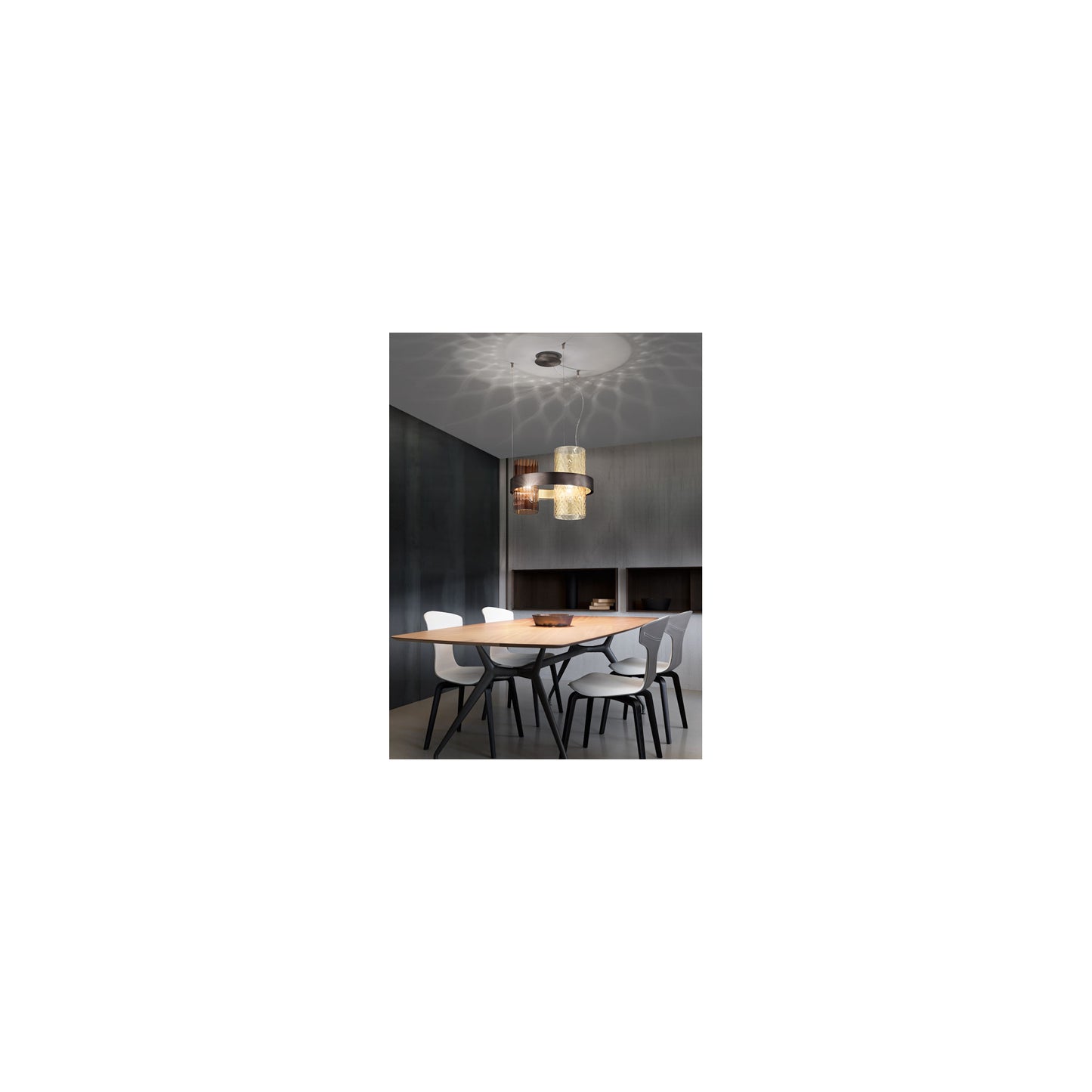 Armonia SP 50 2-Light Pendant Black Brass