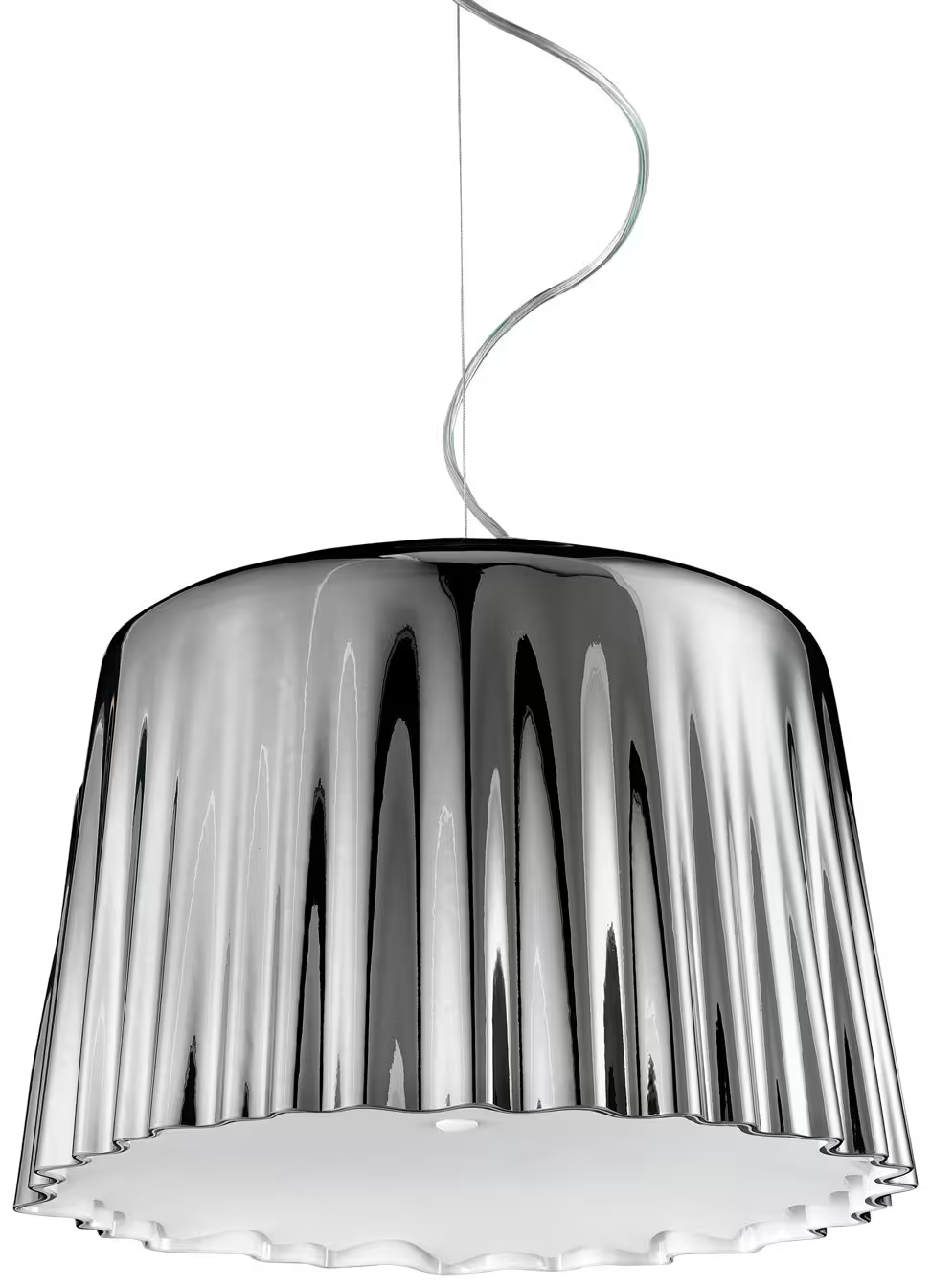 Cloth SP G LED Pendant Chrome