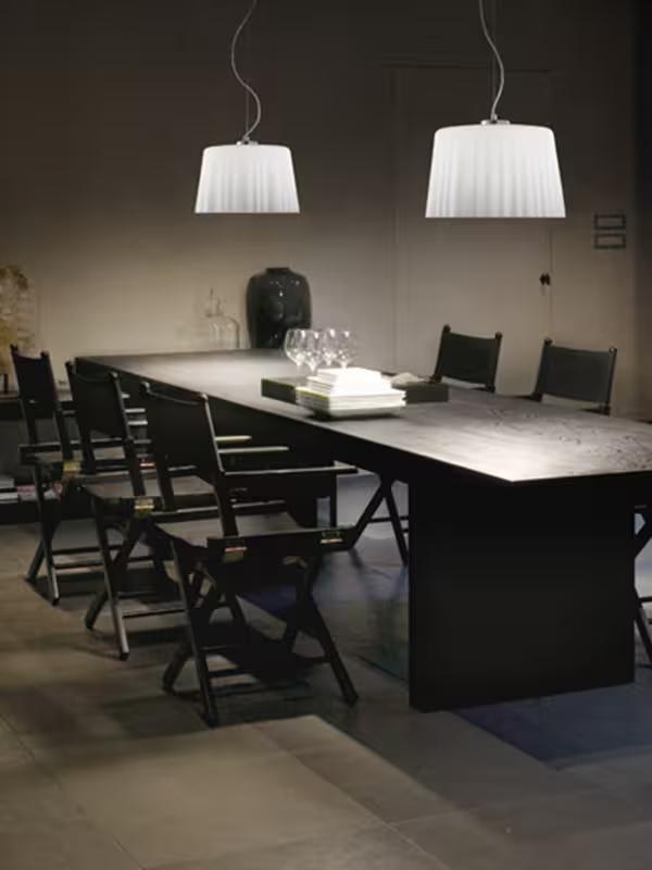 Cloth SP G LED Pendant Chrome