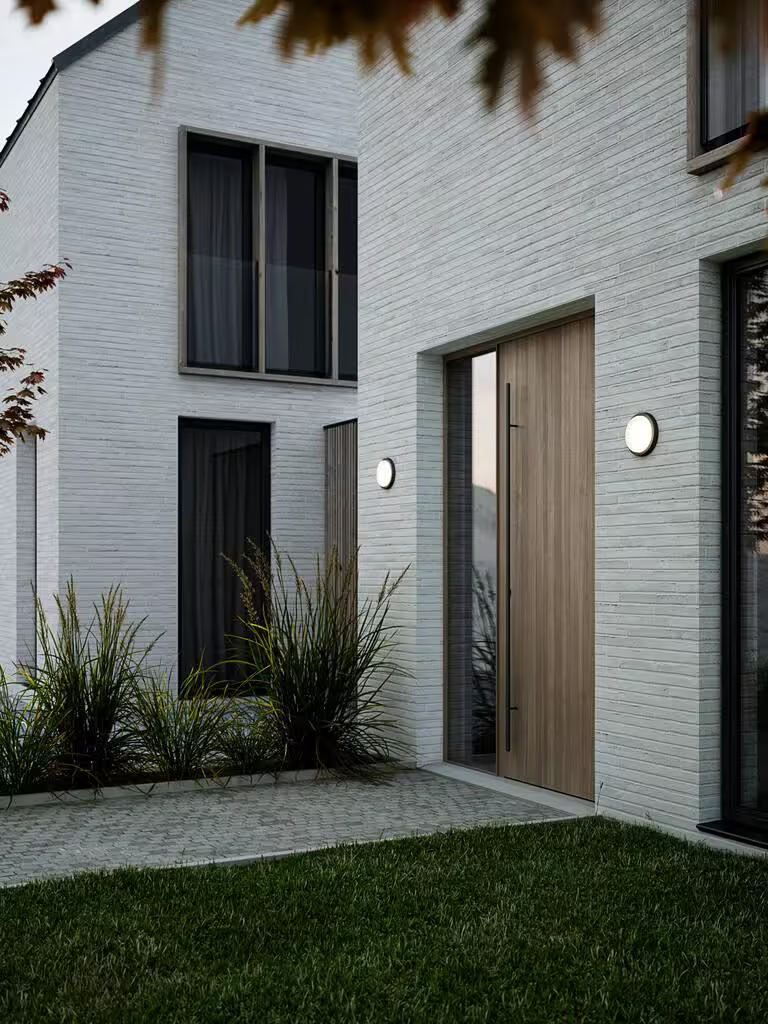 Cuba Bright Round Outdoor LED Wall Light