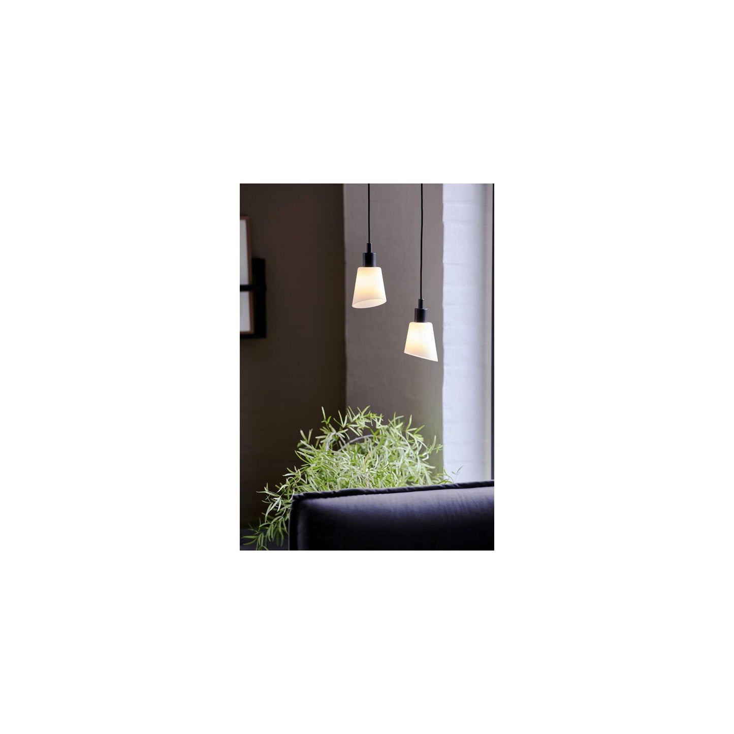Molli 1-Light Pendant Black