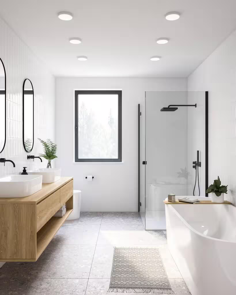 Soller Bathroom Ceiling Light in White