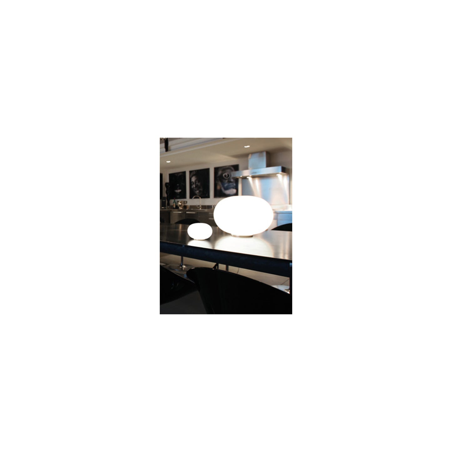 Lucciola LT G Table Lamp Satin Nickel