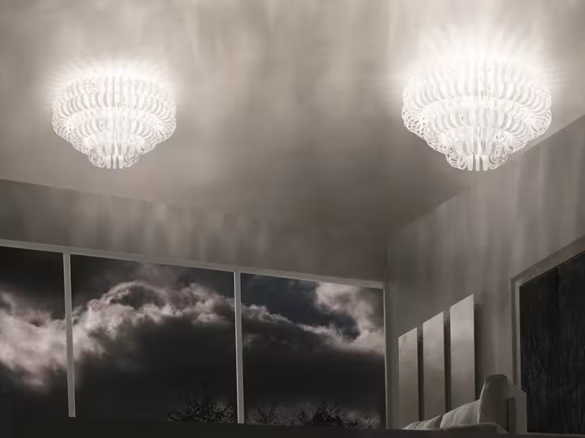 Ecos PL 90 Brass Ceiling Light