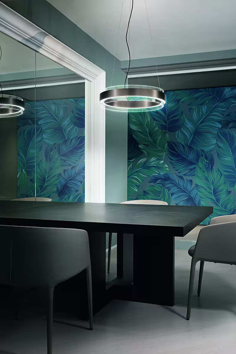 Phoneix SP Clear Glass Pendant