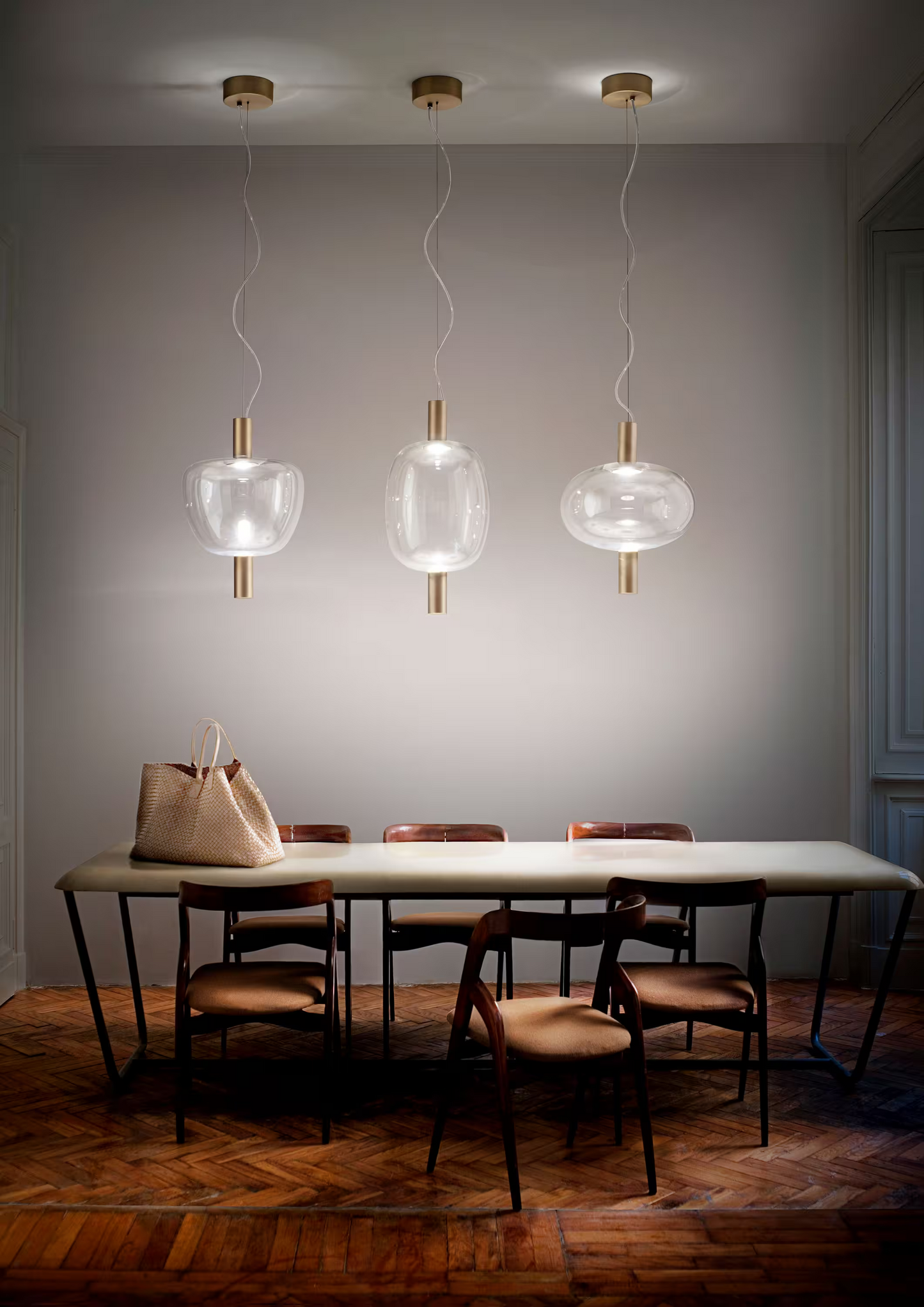 Riflesso SP 3 Matt Gold LED Pendant