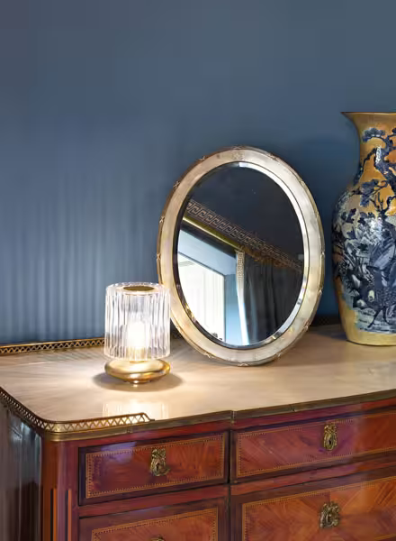 Tread LT Copper Table Lamp