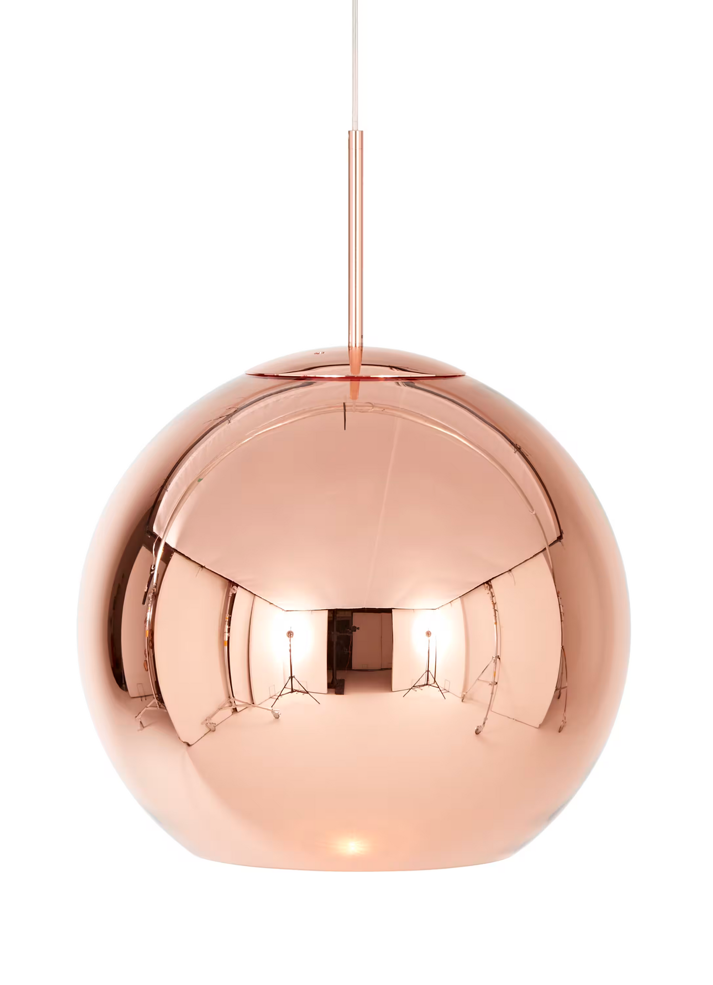 Copper 45cm LED Pendant