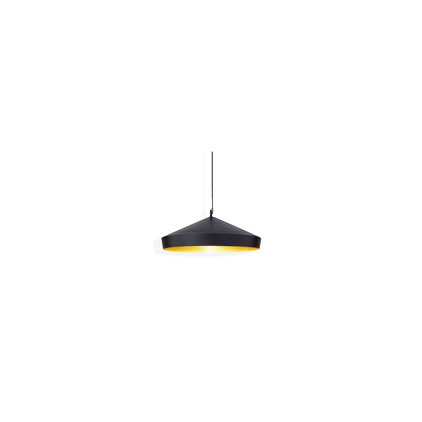 Beat Flat Pendant Black