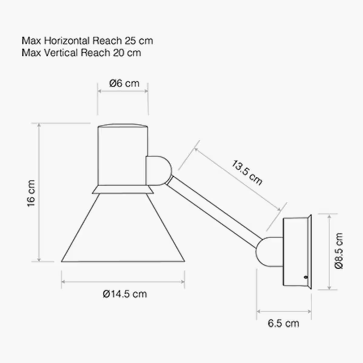 Type 80 W2 Plug & Cable Wall Light