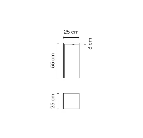 Empty 4136 Outdoor Floor Lamp