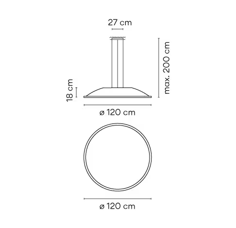 Big 0535 2-Light Pendant