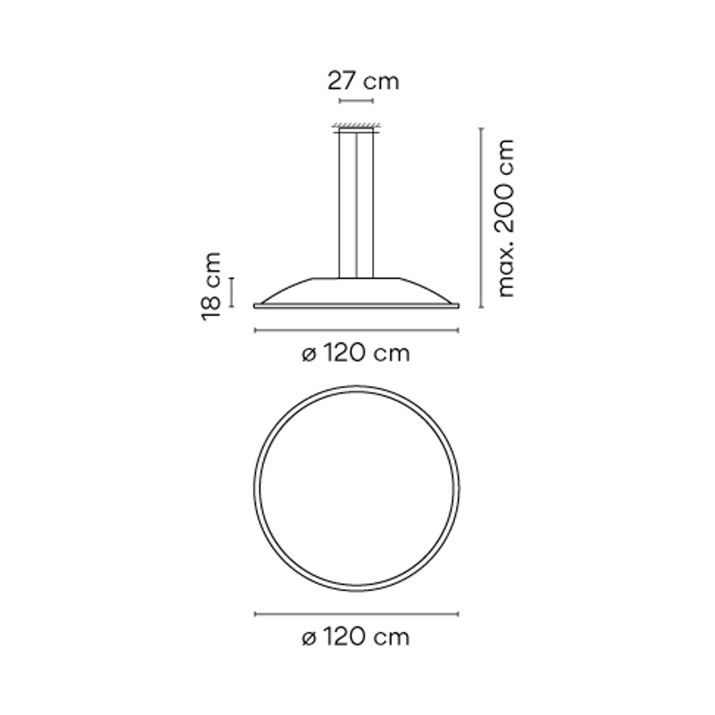 Big 0537 4000K Pendant