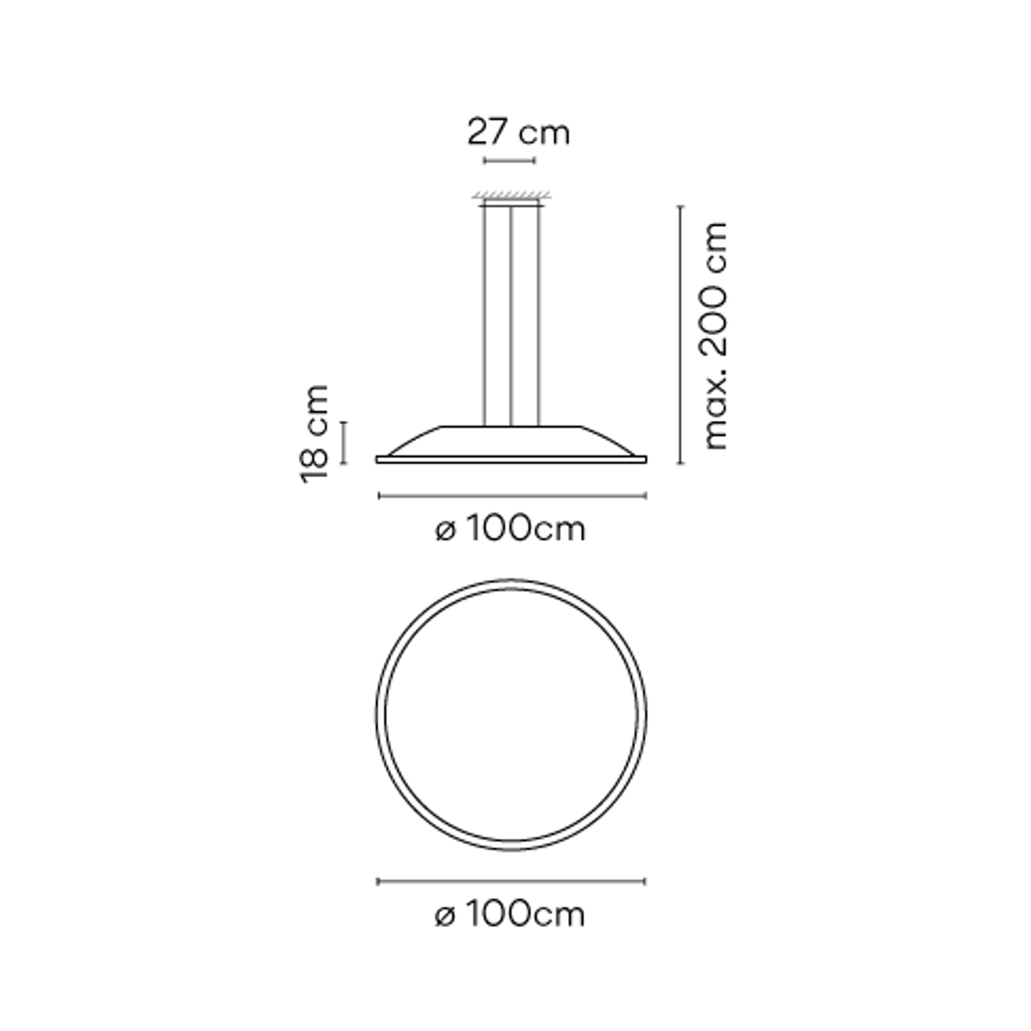 Big 0538 4000K Pendant
