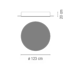 Big 0540 Built-in Recessed Ceiling Light