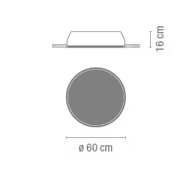 Big 0543 Built-in Recessed Ceiling Light
