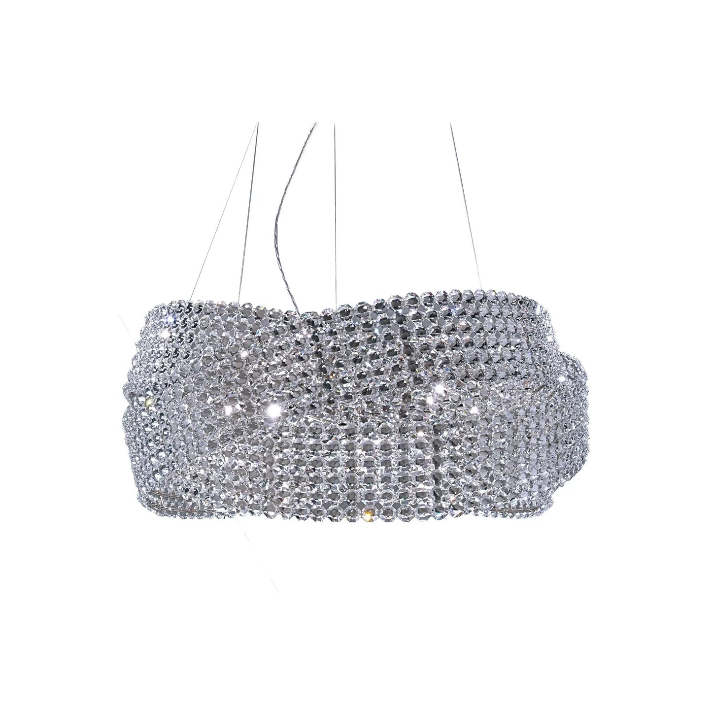 Diamante S120 12-Light Pendent Nickel