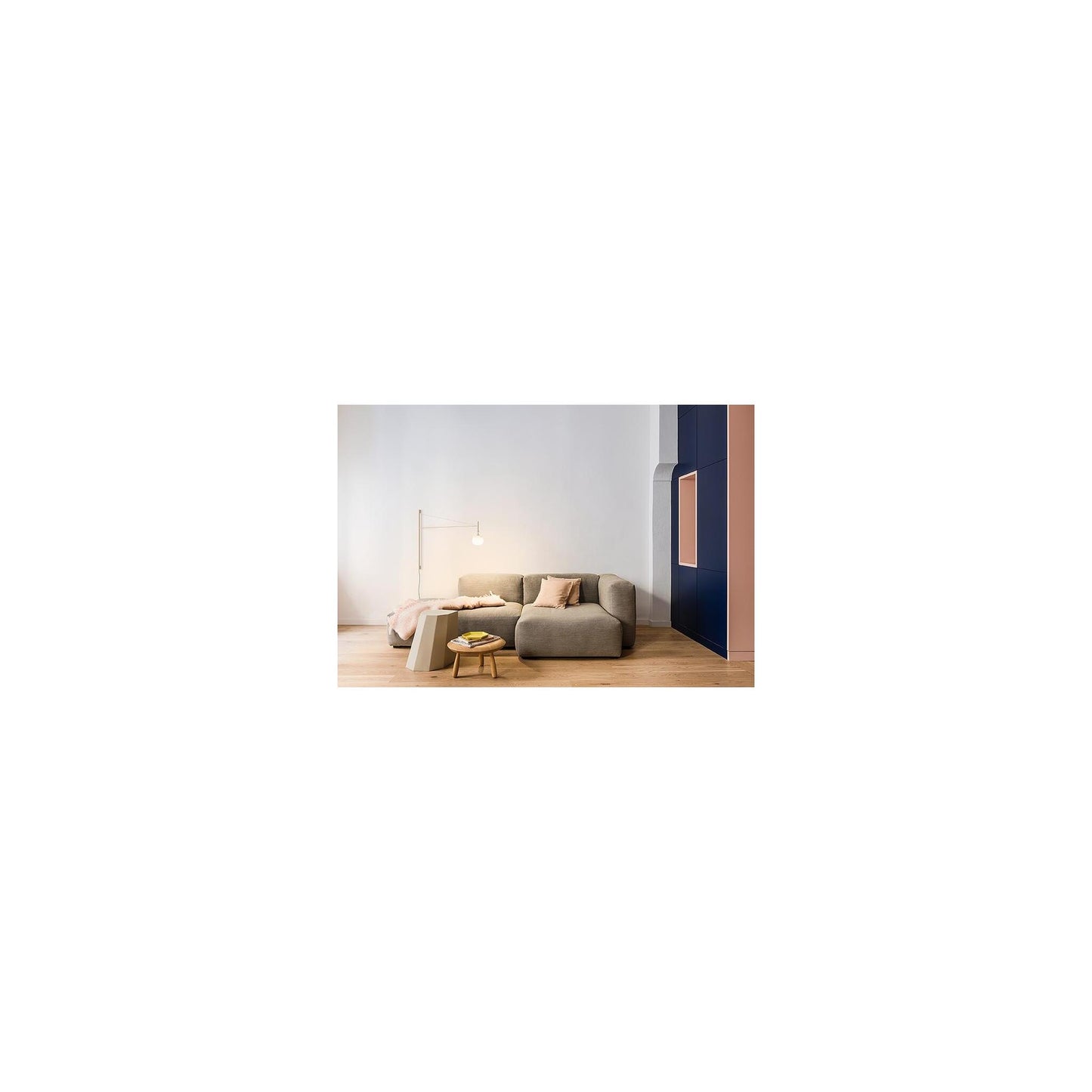Tempo 5758 LED Wall Light Push Dimmer