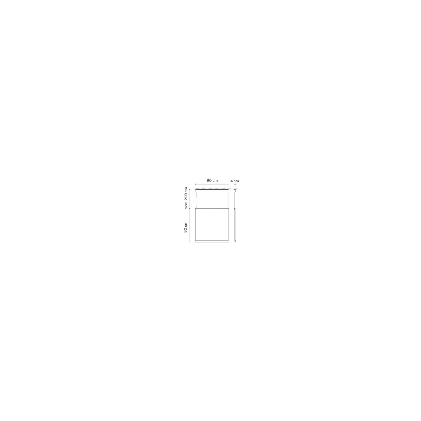 Curtain 7220 LED Pendant