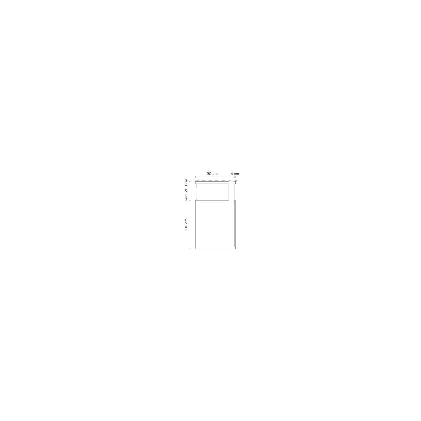 Curtain 7230 LED Pendant