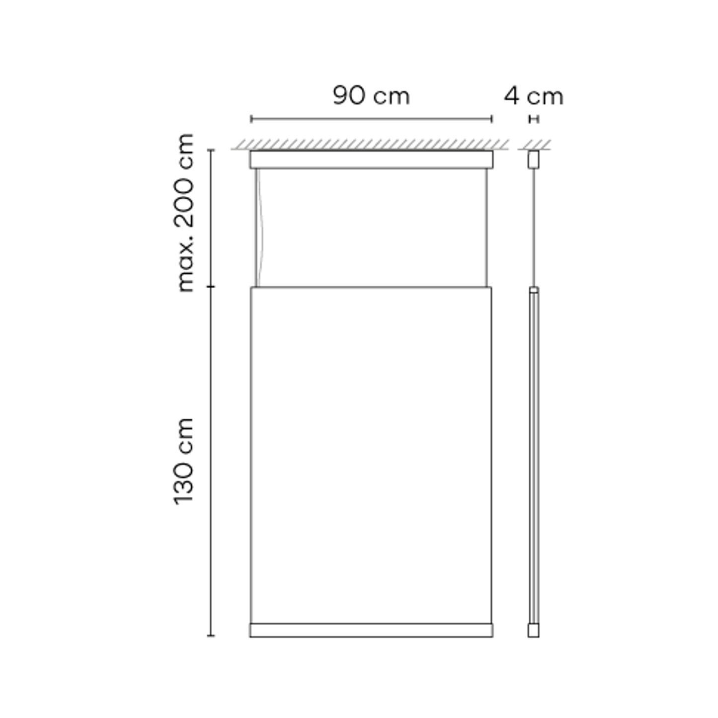 Curtain 7230 LED Pendant
