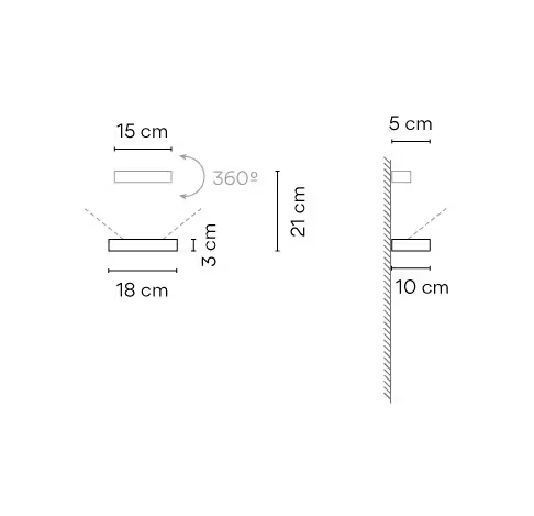 Set 7750 Wall Light