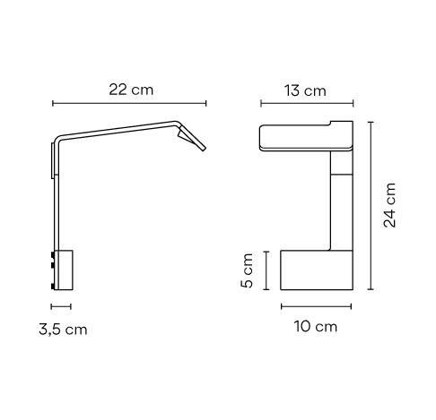 Alpha 7955 Wall Light