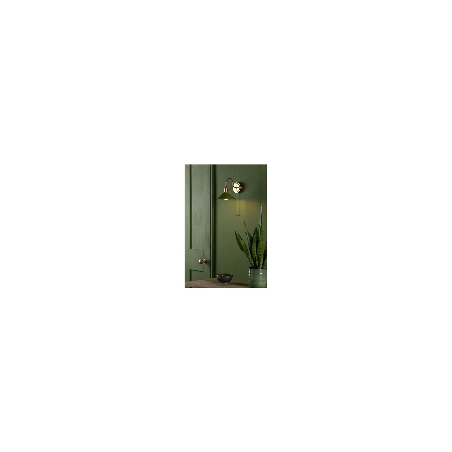 Hadano Single Wall Light Brass