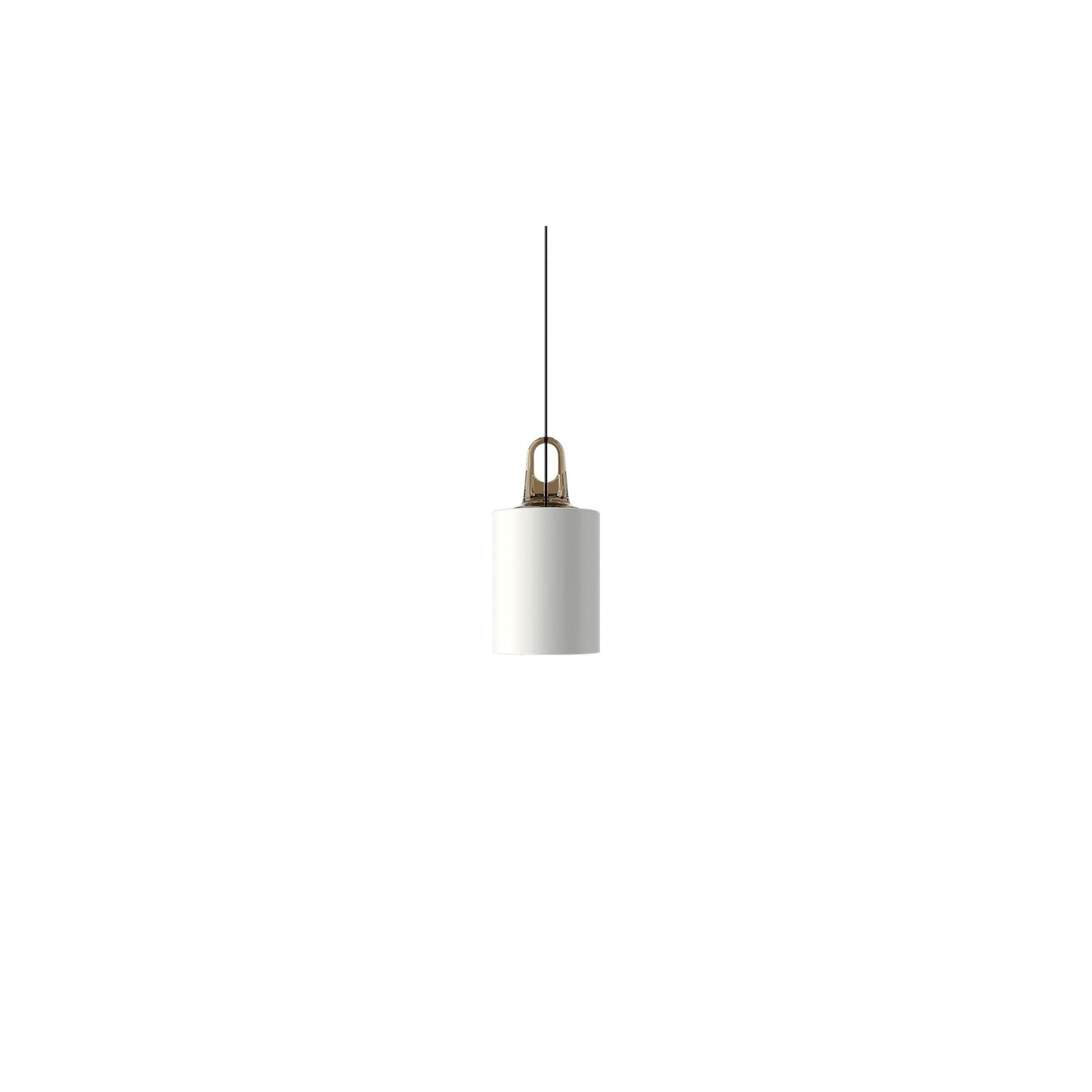 JIM Cylinder LED Pendant Matt White