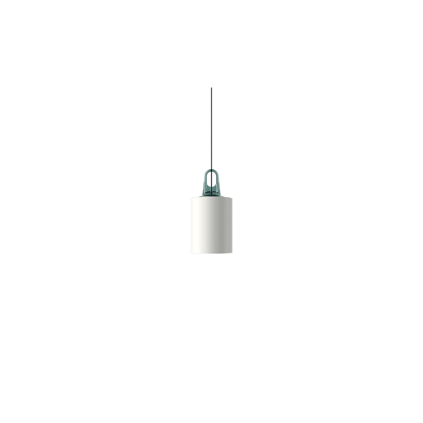 JIM Cylinder LED Pendant Matt White