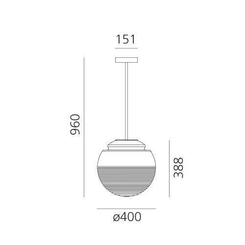 Vitruvio LED Pendant