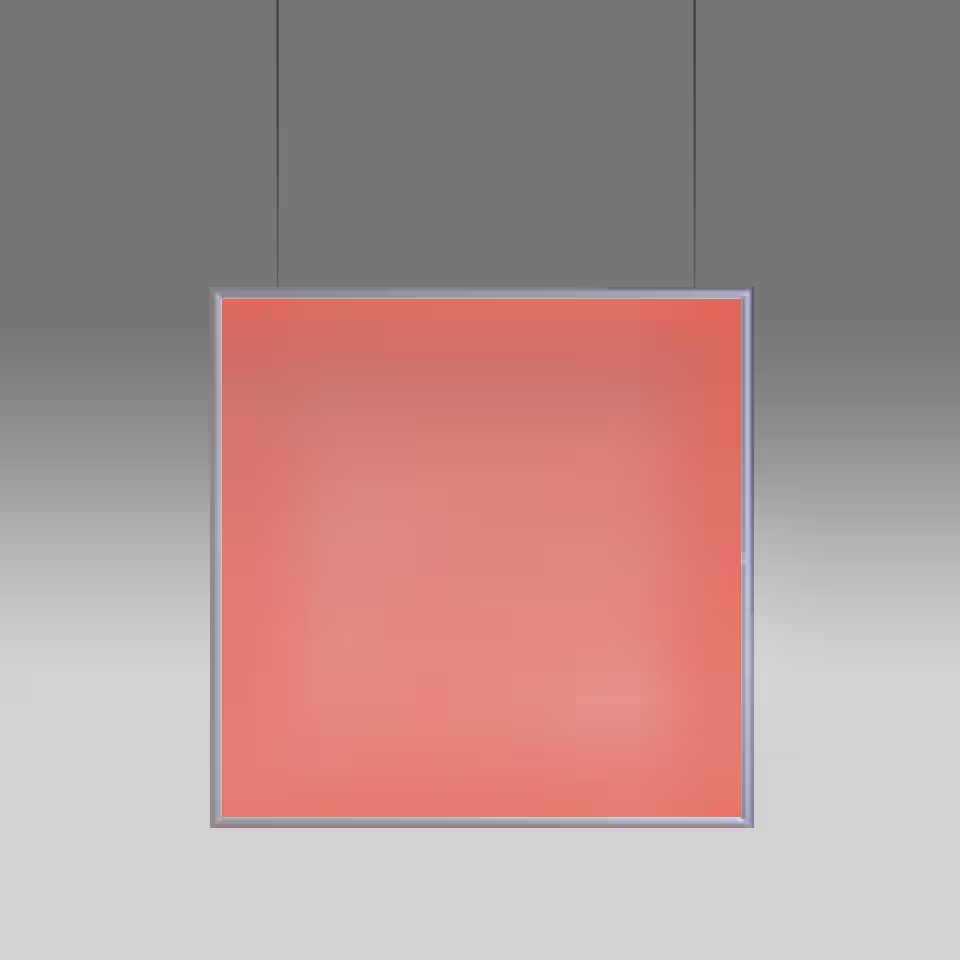 Discovery Space Square RGBW LED Pendant DALI