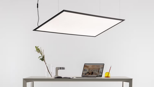 Discovery Space Rectangular RGBW LED Pendant