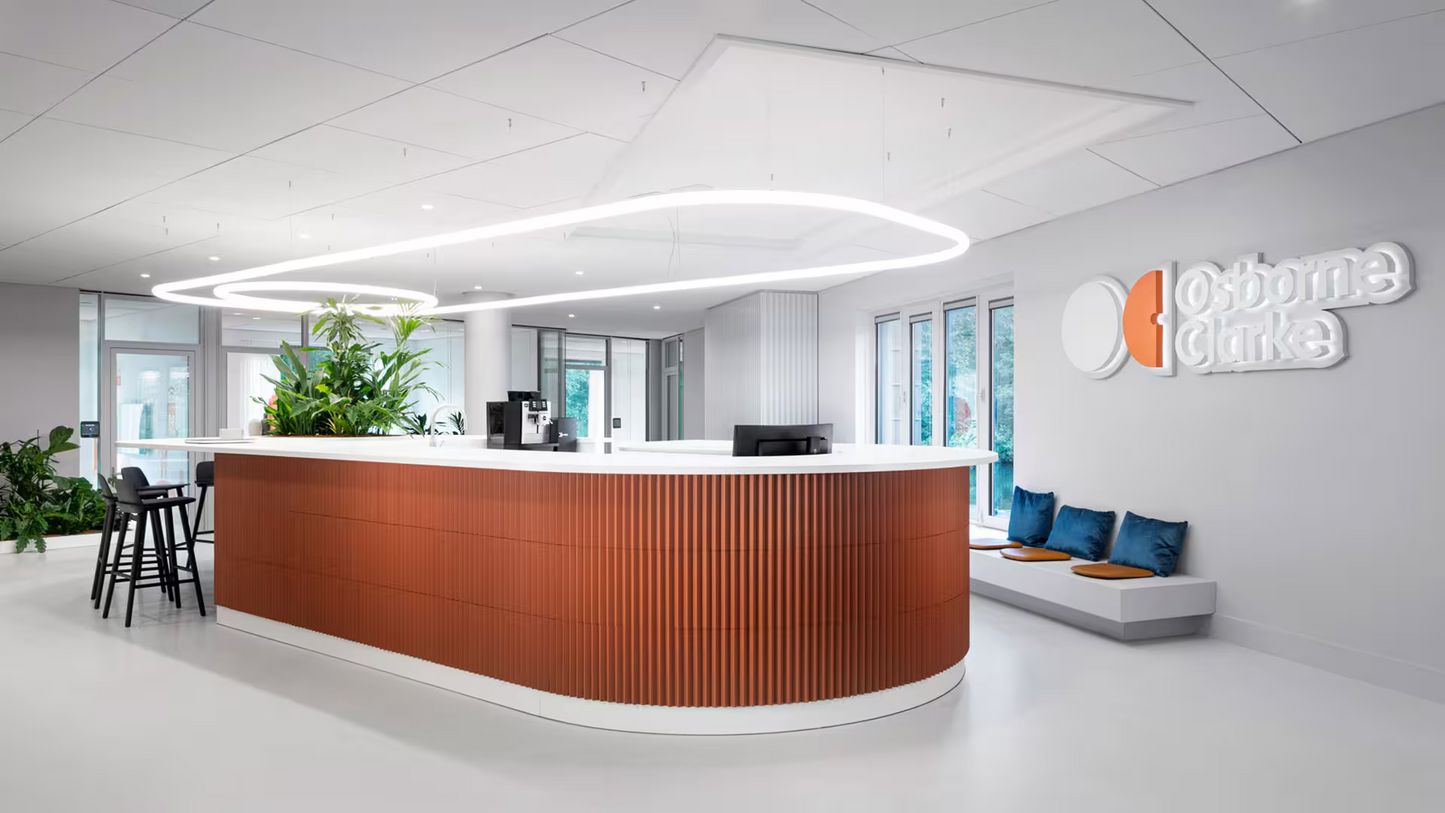 Alphabet of Light Circular 90 LED Pendant White