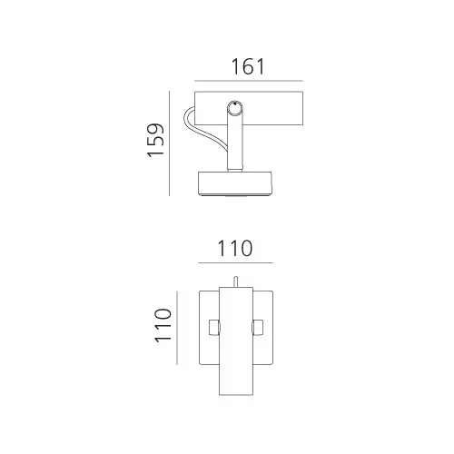 Coherence Outdoor LED Spot Fixture