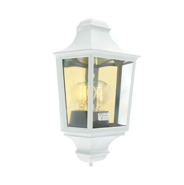 Turin Outdoor 1-Light Half Wall Lantern