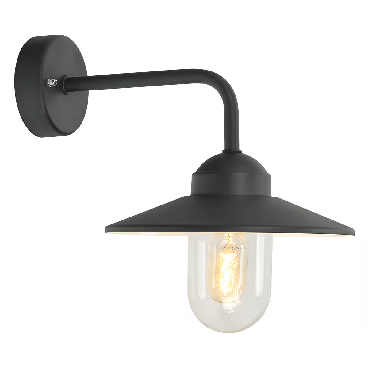 Vansbro Outdoor Wall Light Black