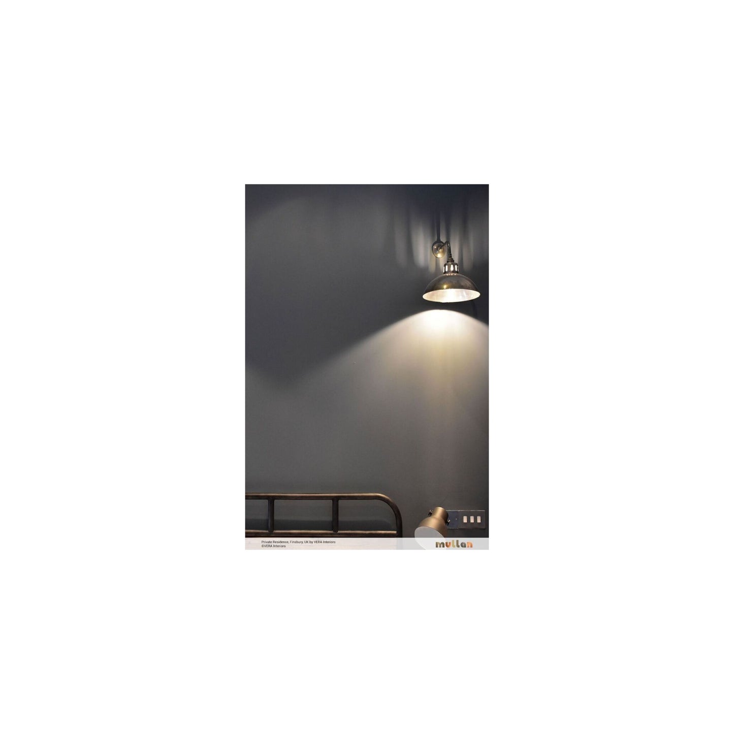 Mono Railway Glass Wall Light