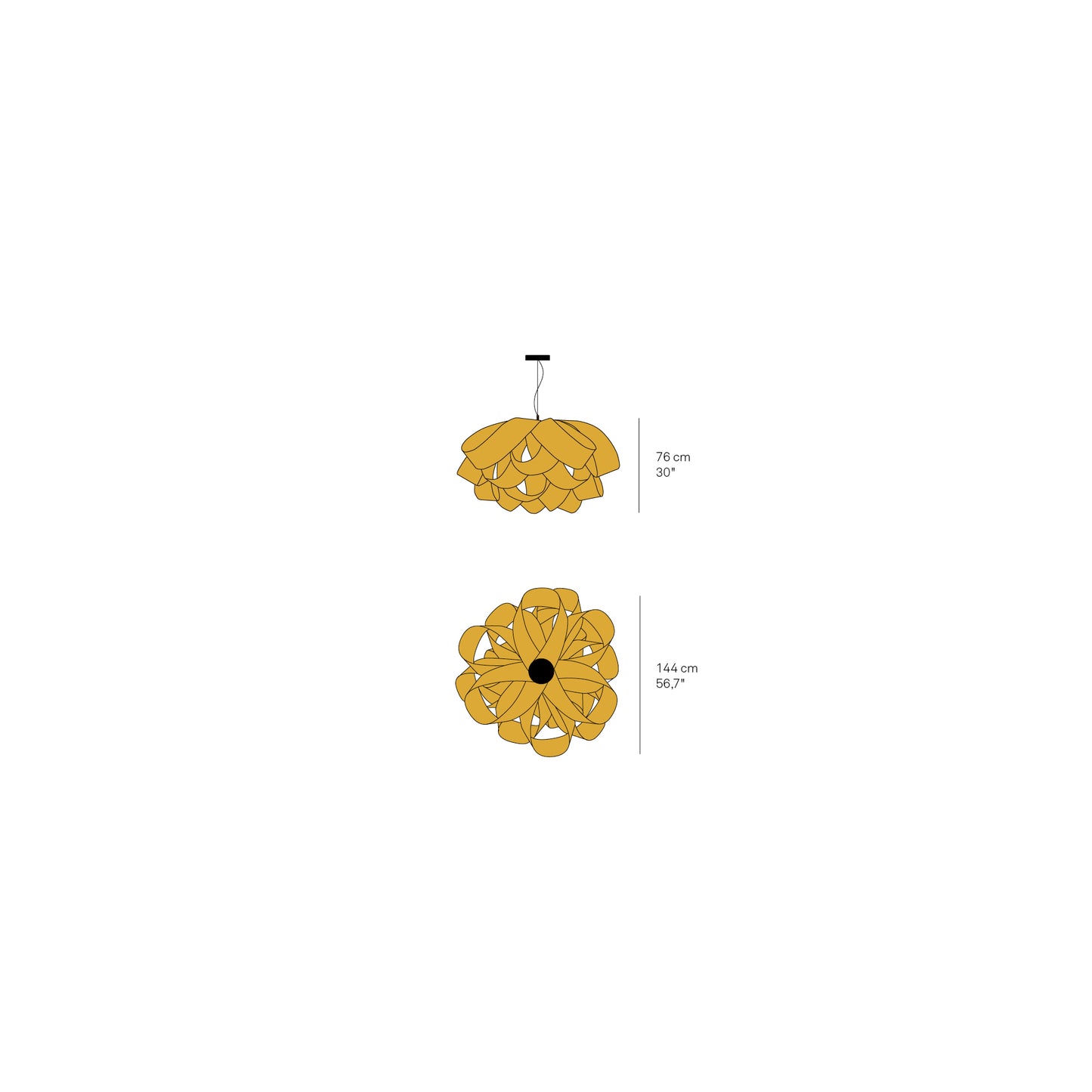 Agatha LED Large Pendant