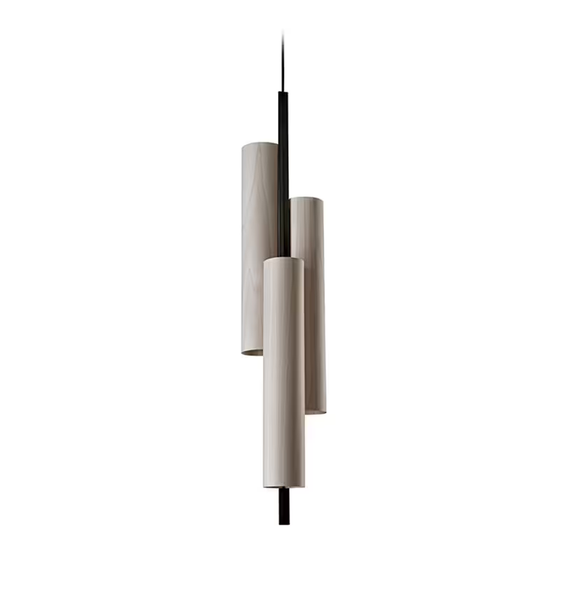 Black Note Triplet LED Pendant