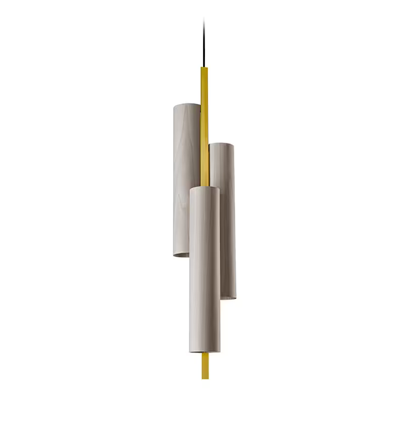 Black Note Triplet LED Pendant