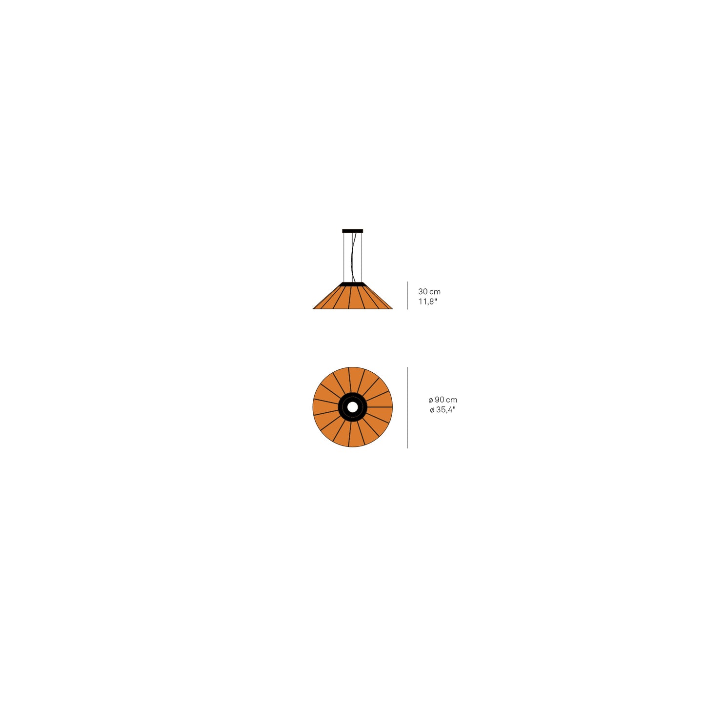 Banga LED Medium Pendant