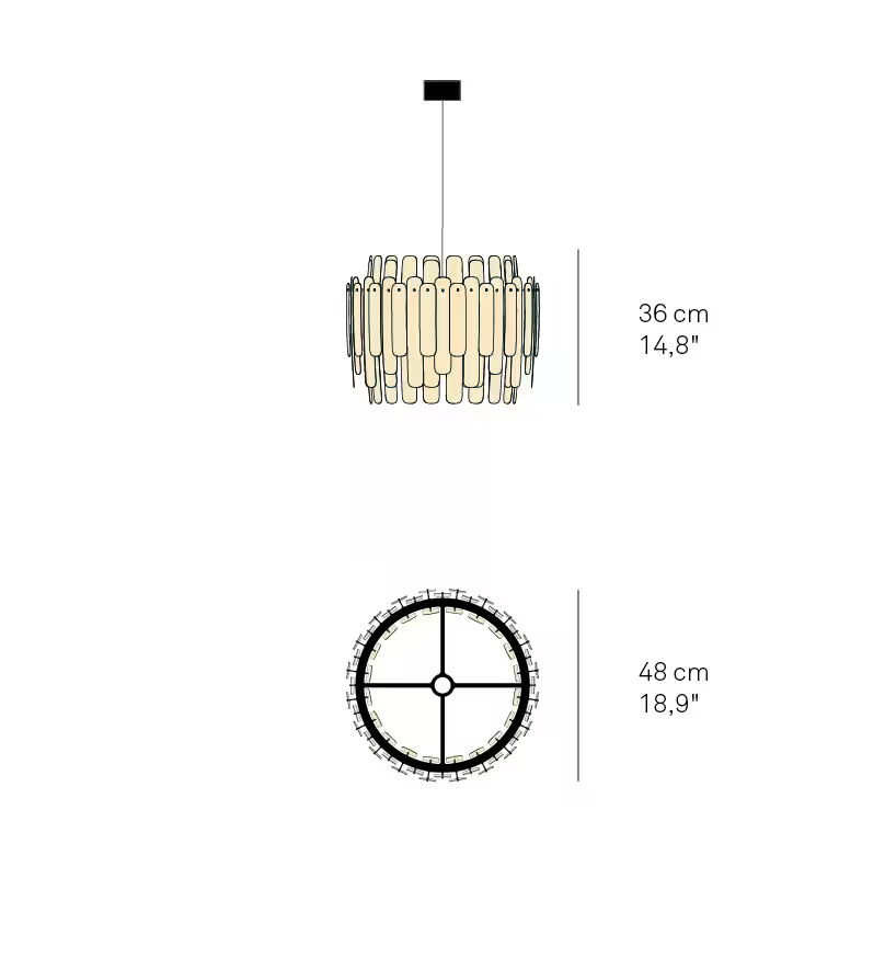 Maruja 50 Pendant