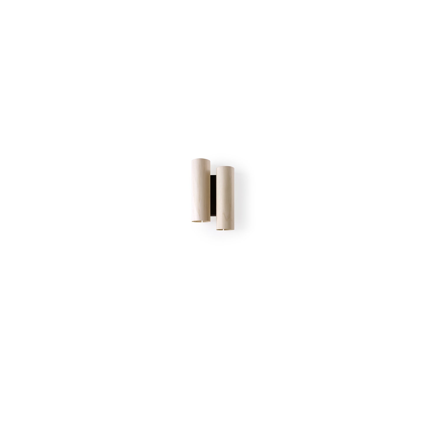 Black Note Duplet LED Wall Light