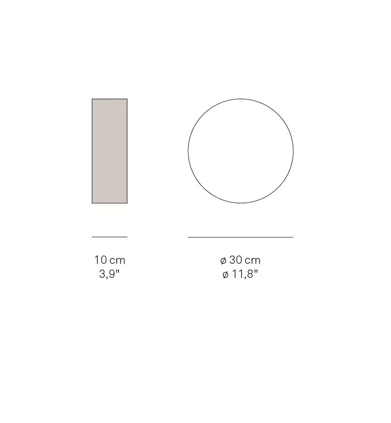 Gea Medium Wall & Ceiling Light