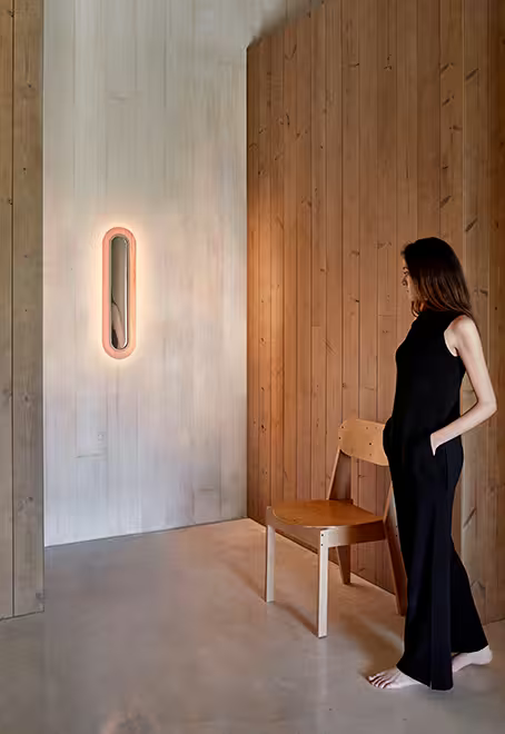 Lens Superoval LED Wall Light