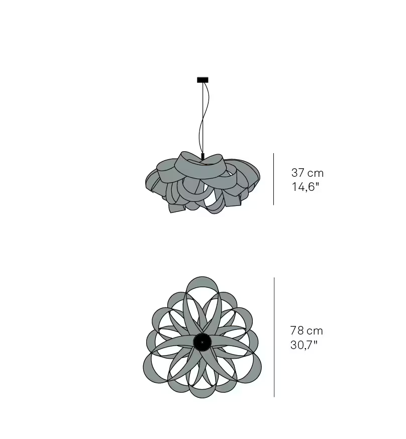 Agatha LED Small Pendant