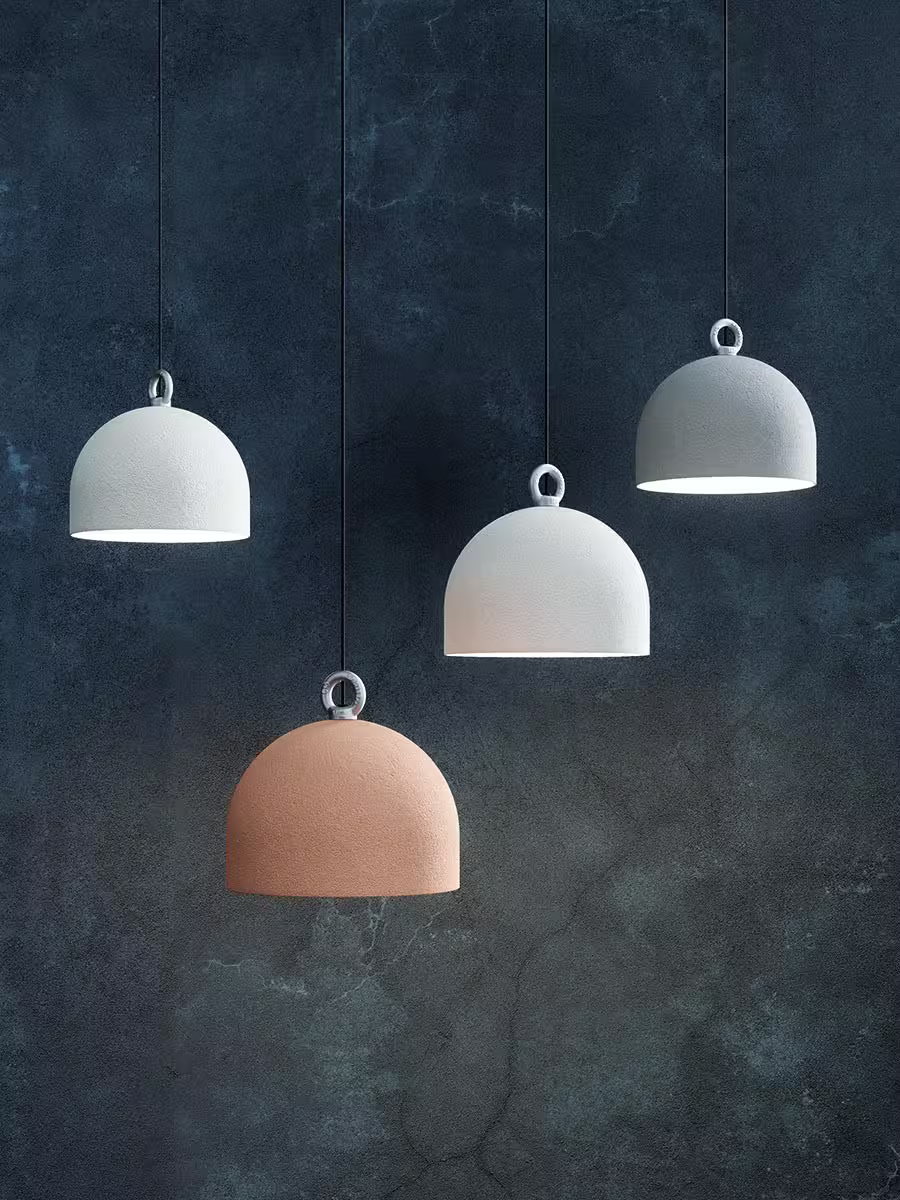 Urban Concrete 25 LED Pendant White