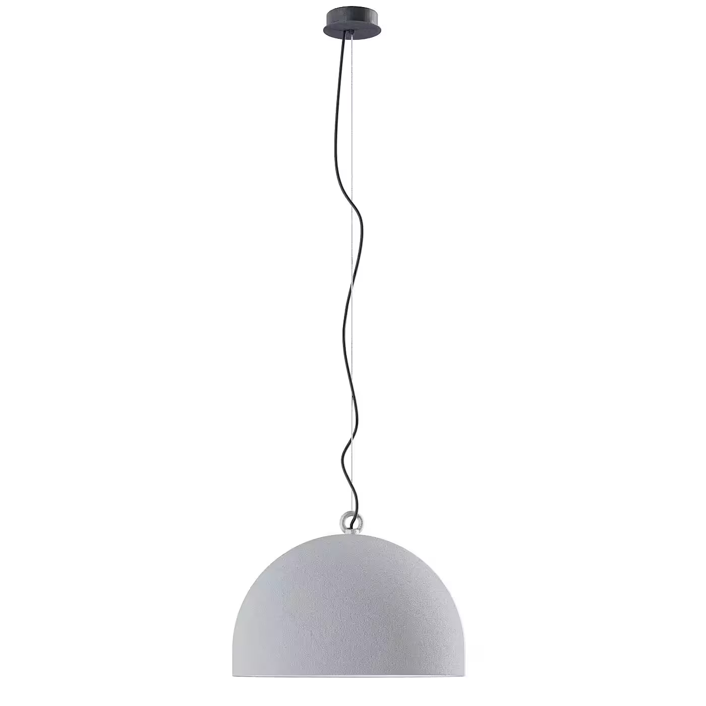 Urban Concrete 50 LED Pendant White Inside